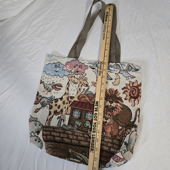 Noah's Ark Animal Tote Bag - Picture 6 of 10